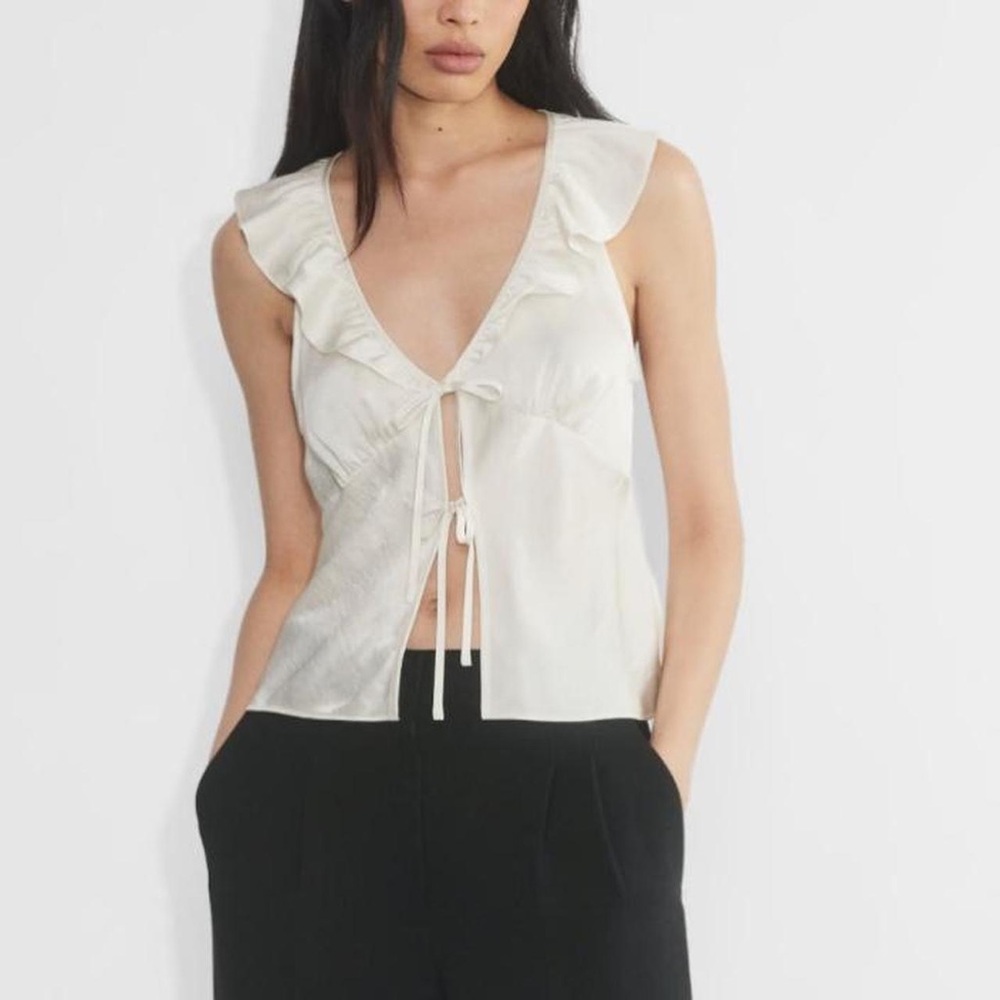 Aritzia Wilfred - Tonka Satin Blouse